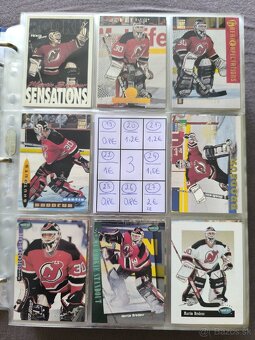 Hokejové kartičky - Martin Brodeur 1 - 3