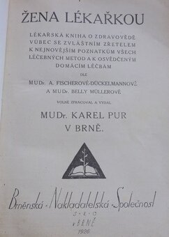 B.Muller,A.Fisher Duckelmann:ŽENA LEKÁRKOU I.-IV.,1926 - 3