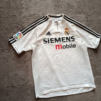 Real Madrid futbalový dres 2003-2004 domáci S/M - 3