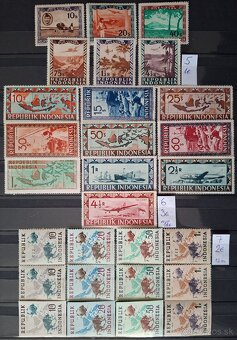Postove znamky Indonezia 1 (56poloziek) - 3