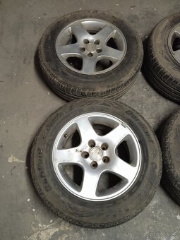 Elektróny 5x100R15+letné pneu. 195/65 R15 - škoda,audi, seat - 3