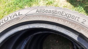 225/45r17 94W XL Uniroyal zimne - 3