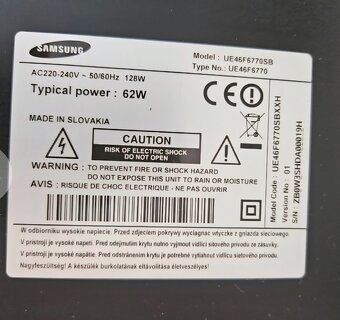 SMART TV Samsung UE46F6770SB 116,8 cm (46") - 3