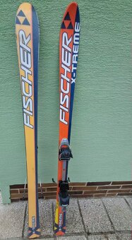 Predám skialpové lyže Fischer X-Treme 160 cm - 3