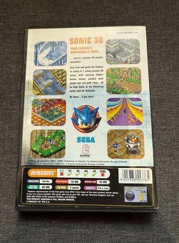 PC hra: Sonic 3D – Flickies' Island + Virtua Fighter 2 - 3