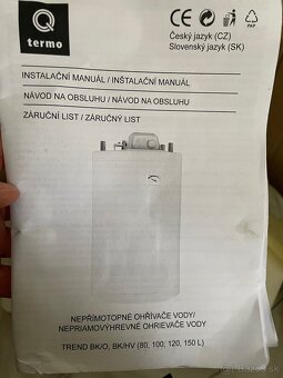 Ohrievac vody Q TERMO Trend 100 BK/O - 3