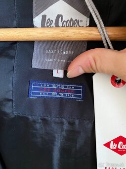 Pánska teplá bunda lee cooper nová L - 3