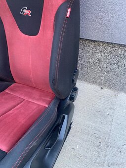 FR športové sedadlá sedačky Seat Leon 2 II 2004-2012 ohrev - 3