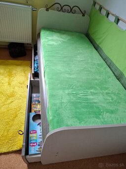 Detska postel s madracom.0,80x2m - 3