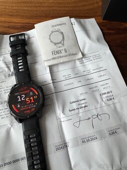 Predám smart hodinky Garmin Fenix 8 Sapphire 47mm - ako nové - 3