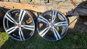 Predám 18" hliníkové disky originál ATZ 5x100, 8J ET35 - 3