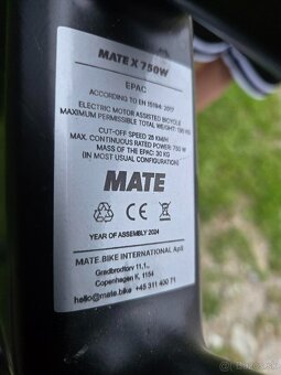 Predám Mate X 750W – skladací elektrobicykel, ako nový - 3