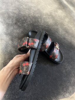 LV Cherry edícia šľapky - 3