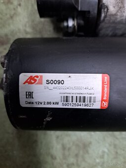 VW Caddy III 1.9TDI 77kW BJB startér, alternátor, klima - 3