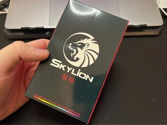 Herná myš SkyLion F1 RGB Čierna - 3
