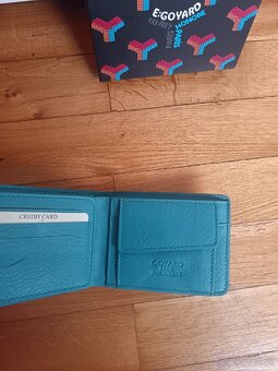 Modrá goyard peňaženka - 3