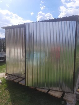 Plechová garáž 3x5m - 3