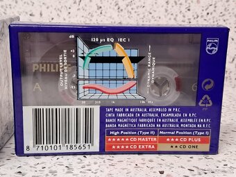 6x NOVÉ ZABALENÉ KAZETY Philips - 3
