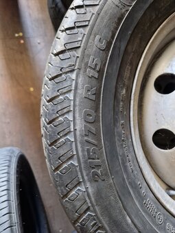 215/70R15 c letné + disky - 3