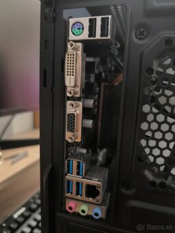 Herný PC: R5 5600G, Radeon RX 570 Series, 16GB RAM - 3