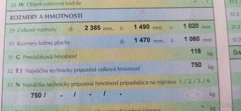 Predám prívesný vozík Temared Tema - 3