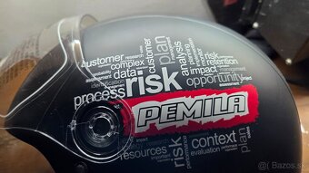 Cyklistická helma s priezorom - 3