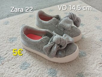 Dievcenske  topanky, cizmy a papucky 21, 22 - 3