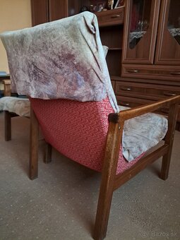 Darujem retro kreslá a gauč - 3