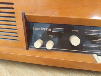 Starožitné rádio - Carioca - 3
