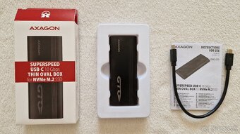 AXAGON USB-C Box 10 Gbps - 3