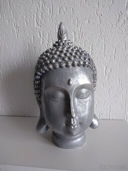 Budha strieborný, zlatý, biely - 3