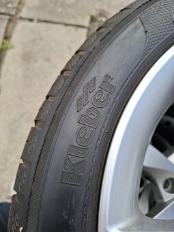 Komplet ALU disky Škoda + letné pneu 215/45 R16 zn. Kleber - 3