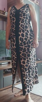 Dámske letné šaty leopardieho vzoru - 3