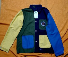 Panska bunda Bleu De Paname patchwork vel.L - 3