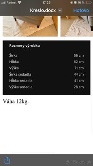 Ikea destké kreslo ušiak Strandmon - 3