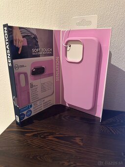 Predam Cellularline Sensation pre Apple iPhone 16 Pro ružovy - 3