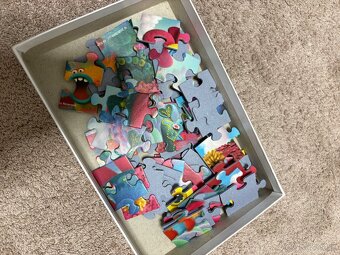 Detske puzzle frozen / trolovia - 3