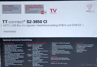 Satelit TT-connect S2-3630 CI - 3