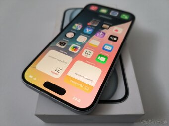 apple iphone 15 128gb Blue / Batéria 87% - 3