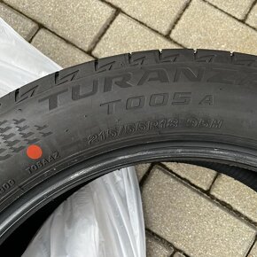 R18 215/55 Bridgestone TURANZA - nové letné pneu  (4ks) - 3