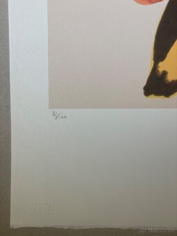 Andy Warhol " Banana" Limitovaná edícia_Certifikát - 3