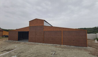 Garáž 15x6 zo svetlíkom - 3