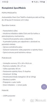 Autosedacka Maxi-Cosi - 3