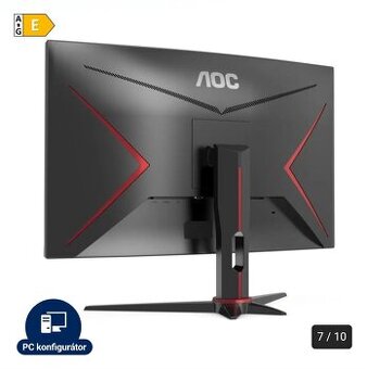 AOC 27 ka zaoblený monitor - 3