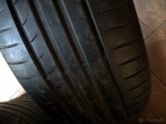 2 ks LETNÉ 215/55 R16 93V DUNLOP cca 6-7 mm - LEN 29,99€/kus - 3