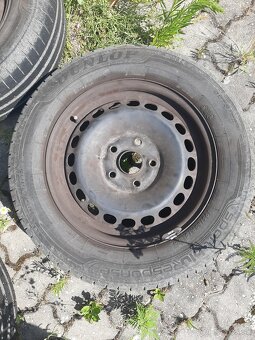 Predám letné pneu s diskami 195/65 R15 - 3
