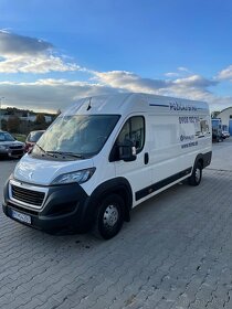 Prenájom dodavky Peugeot Boxer L4H2 korba 4,1m - 3