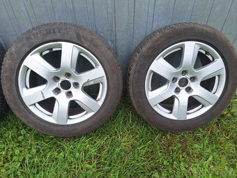 17 ALU 5X112 org.AUDI+Zimne pneu 225x55x17 - 3