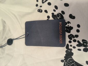 Tričko Louis Vuitton veľkosť M Biele - 3