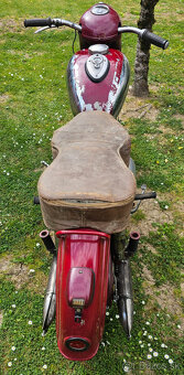 Jawa 350/354 1955, prva kývačka, polbubon - 3